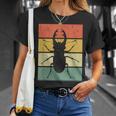 ヴィンテージ クワガタ カブトムシ 虫 Tシャツ 彼女への贈り物