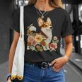 ヴィンテージ コーギー ママ 犬 オーナー コーギー 母の日 Tシャツ 彼女への贈り物