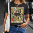 ヴィンテージ スパゲッティモンスター 無神論者 レトロギフト Tシャツ 彼女への贈り物