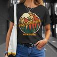 ヴィンテージ ポール・スミス ニューヨークマウンテン ハイキング お土産プリント Tシャツ 彼女への贈り物