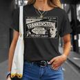 ヴィンテージホラー映画モンスター ハロウィン フランケンシュタインモンスター Tシャツ 彼女への贈り物