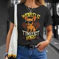 世界で最も小さなボス面白いチワワ Tシャツ 彼女への贈り物