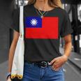 中国国旗 台湾 Tシャツ 彼女への贈り物