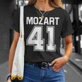交響曲 作曲家 モーツァルト 41 交響曲 Tシャツ 彼女への贈り物