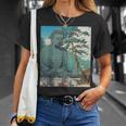 仏 大仏像 仏教 禅 瞑想 Tシャツ 彼女への贈り物