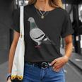 伝書鳩 鳥 動物 図 バードウォッチング 贈り物 鳥類学者 Tシャツ 彼女への贈り物