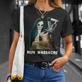 修道女虐殺サバイバルホラーゲームマニアック Tシャツ 彼女への贈り物