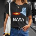 公式ライセンス。 Nasaシグナスブラックホールスペースギフト Tシャツ 彼女への贈り物