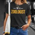 動物学者 動物愛好家 野生動物 生物学者 科学者 動物学 Tシャツ 彼女への贈り物
