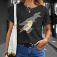 叫ぶオカメインコ オカメインコ好き かわいい 鳥ジョーク 鳥好き インコの飼い主 いんこの飼い主 インコ Tシャツ 彼女への贈り物