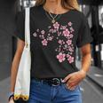 咲く桜 日本 桜 花 喜び Tシャツ 彼女への贈り物