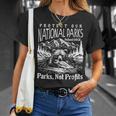 国立公園を守る ドージェ公園は利益ではない Tシャツ 彼女への贈り物