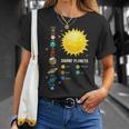 太陽系 I 宇宙 I 矮小惑星 I 惑星 Tシャツ 彼女への贈り物