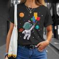 宇宙飛行士とレゴバルーンの冒険 Tシャツ 彼女への贈り物