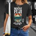 富士山 日本 富士山 富士山 日本の漢字 お土産 Tシャツ 彼女への贈り物