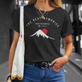 富士山 美しい 日本の山 おしゃれ 朝日 日の出 想い出 お土産 Tシャツ 彼女への贈り物