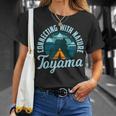 富山市日本自然とつながる 富山 お土産 扇子 Tシャツ 彼女への贈り物