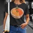 寿司ユニ いくらどんぶり 丼 和食 Tシャツ 彼女への贈り物