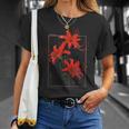 彼岸花 または 曼珠沙華 グランジ 日本の アニメ 美学 Tシャツ 彼女への贈り物
