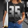 数字 35 サーティファイブ Tシャツ 彼女への贈り物
