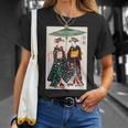 日本の伝統芸者 絵画 アート 水彩 お土産 Tシャツ 彼女への贈り物