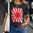 日本戦争旗 日本中道 日本国旗 Tシャツ 彼女への贈り物