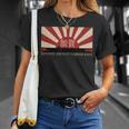日本空母加賀旭日旗 Tシャツ 彼女への贈り物