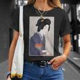 日本美術 芸者 日本木版 新版画美人画 Tシャツ 彼女への贈り物