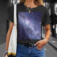 星空・宇宙・銀河《フルビッグプリント》【天体観測シリーズ】おしゃれ かっこいい デザイン Tシャツ 彼女への贈り物