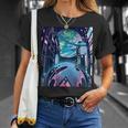 未来都市美学宇宙ハイテクホーム Tシャツ 彼女への贈り物