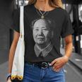 毛沢東会長 肖像画 Tシャツ 彼女への贈り物