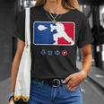 波動拳格闘スポーツリーグ-面白いアーケードゲーマー Tシャツ 彼女への贈り物