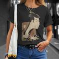 浮世絵 写楽 日本人俳優 大谷鬼治 レトロプリントシャツ Tシャツ 彼女への贈り物