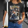 浮世絵 面白tシャツ 日本画 歌川国芳 名作 アート 絵画 メンズ レディース 面白い 服 美術 おもしろ Tシャツ 彼女への贈り物