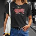 焼肉 カルビ 牛肉 焼肉定食 部位 面白い おもしろ ユーモア ギャグ お笑い Tシャツ 彼女への贈り物