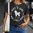 犬 おもしろ おしゃれ イヌ 可愛い プードル トイプードル シルエット Tシャツ 彼女への贈り物