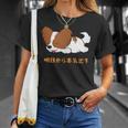 犬 おもしろ 明日から本気出す 可愛い パピヨン トイ スパニエル ファレーヌ Tシャツ 彼女への贈り物
