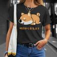 犬 おもしろ 明日から本気出す 可愛い 柴犬 シバイヌ 豆柴 マメシバ 小豆柴 Tシャツ 彼女への贈り物
