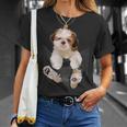 犬好き ギフト シーズー バッグ入り Tシャツ 彼女への贈り物