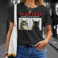 猫 ロック Rock Wanted キジトラ レトロ おしゃれ 個性的 可愛い 面白い Tシャツ 彼女への贈り物