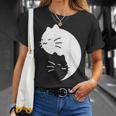猫 陰陽 反対 調和 エネルギー 子猫 Tシャツ 彼女への贈り物
