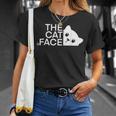 猫の顔 猫デザイン Tシャツ 彼女への贈り物
