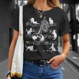 猫好きのトランペット奏者のためのトランペット猫 Tシャツ 彼女への贈り物