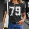 番号 79インチ ホワイト Tシャツ 彼女への贈り物