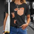 私のポケットファニーで家族のレッドパンダ Tシャツ 彼女への贈り物