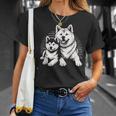 秋田犬 グラフィックtシャツ レディース メンズ Tシャツ 彼女への贈り物