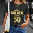 結婚50周年 ロマンチック カップル 結婚 50歳 Tシャツ 彼女への贈り物