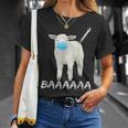 羊または羊 ワクチン防止マスク Tシャツ 彼女への贈り物