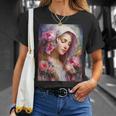 聖母、聖母マリア、聖母マリア、聖母 Tシャツ 彼女への贈り物