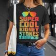 腎臓結石 尿路結石症 サバイバー 回復 よく ユーモア Tシャツ 彼女への贈り物